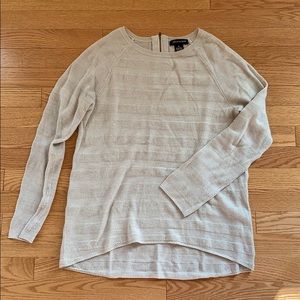 Stripe Knit Pullover Sweater